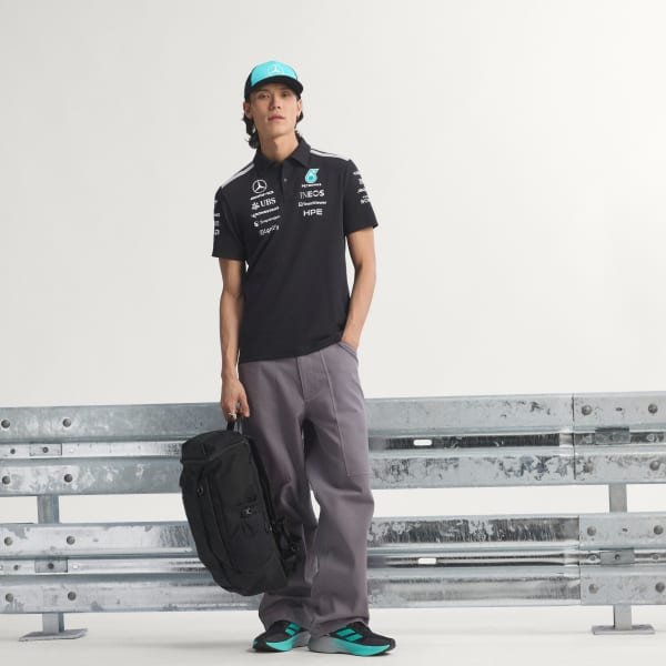  Áo Adidas Polo Mercedes– Amg Petronas Fomula 1 ‘Black’ 