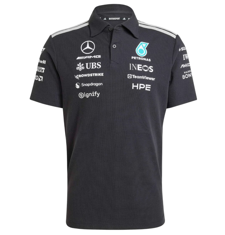  Áo Adidas Polo Mercedes– Amg Petronas Fomula 1 ‘Black’ 