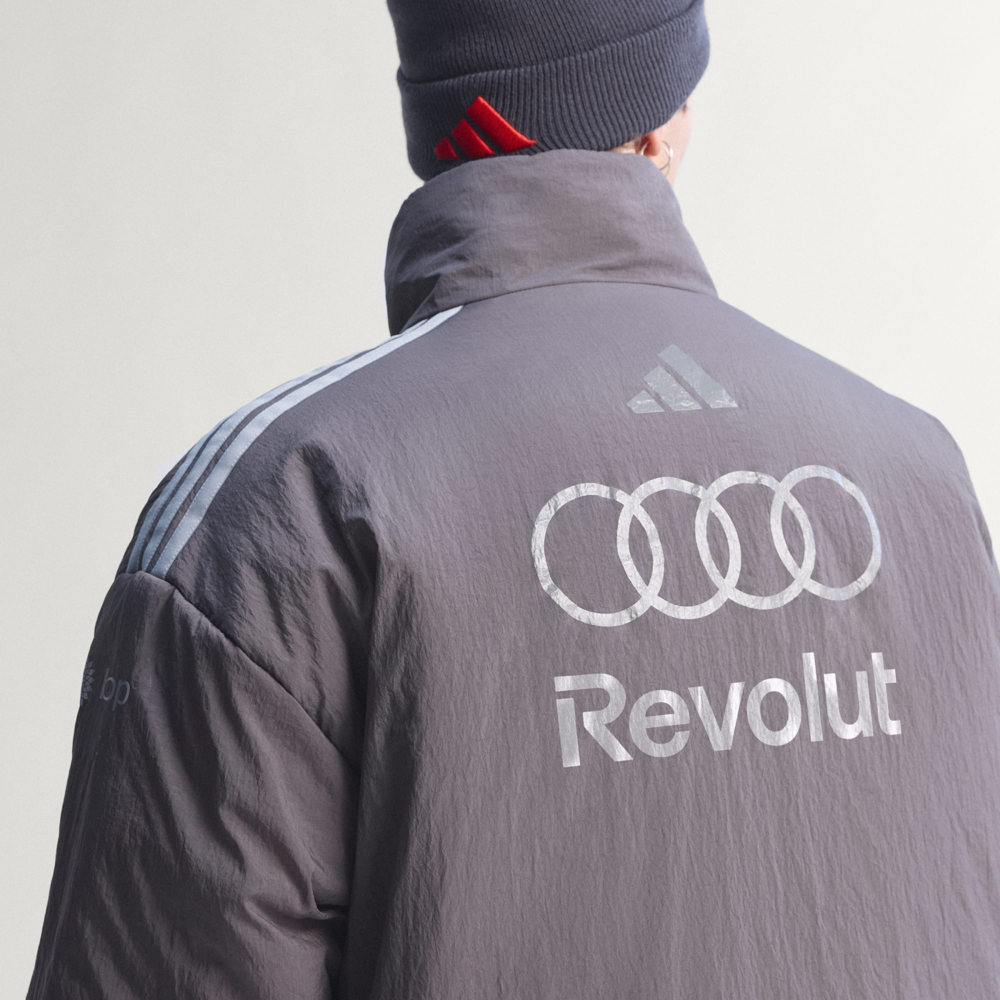  Áo Adidas Audi Revolut F1 Team Engineers & Marketing Padded ‘Grey Strata’ 