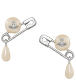  Khuyên Tai Nữ Vivienne Westwood Claude Small 'Creamrose' 