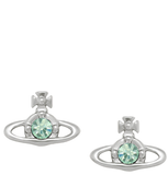  Khuyên Tai Nữ Vivienne Westwood Nano Solitaire 'Chrysolite' 