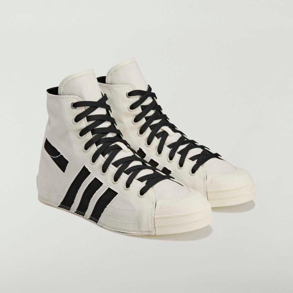  Giày Nam Adidas Y-3 Nizza Hi Shoes 'Off White' 