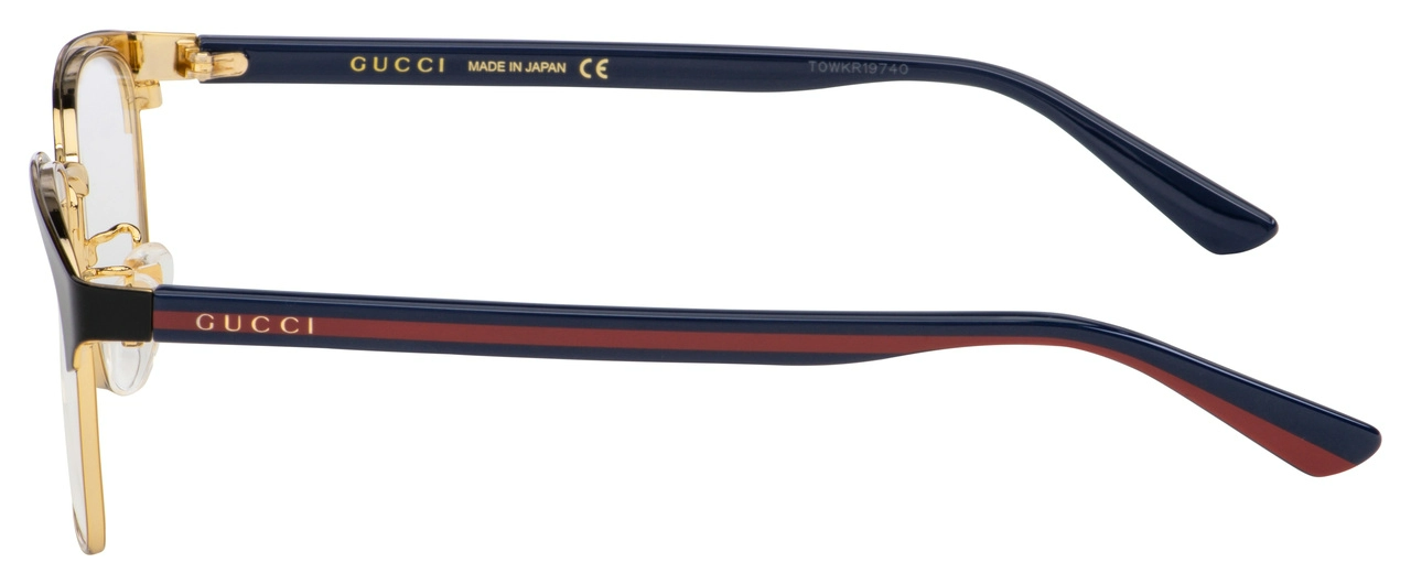  Kính Gucci Eyeglasses 'Black Gold' 