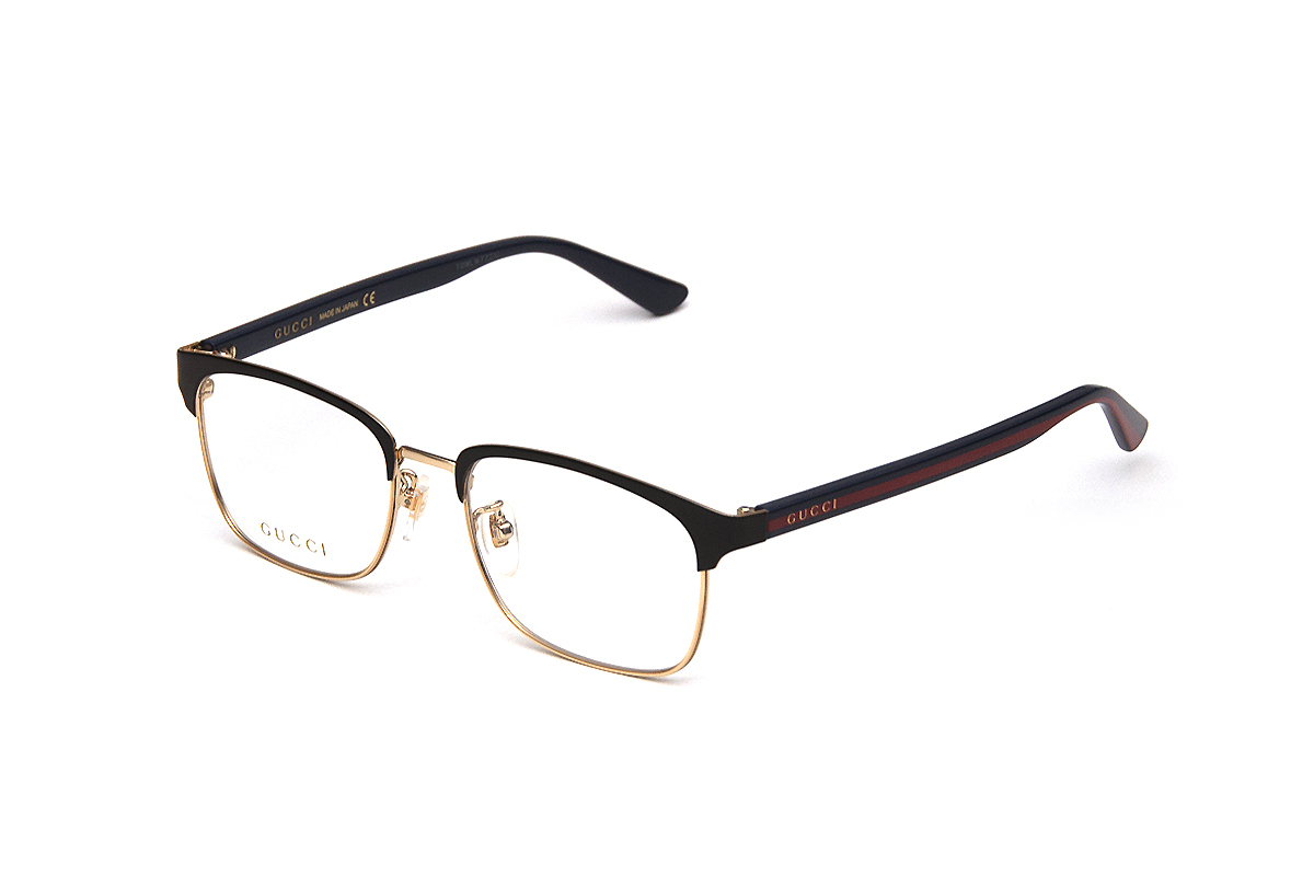 Kính Gucci Eyeglasses 'Black Gold' 