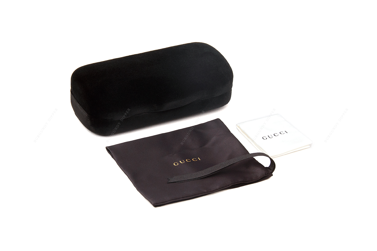 Kính Gucci Eyeglasses 'Black Gold' 