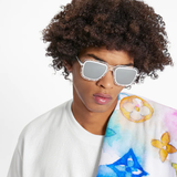 Kính Louis Vuitton LV Glass Sunglasses 'White' 