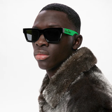  Kính Louis Vuitton LV Pop Sunglasses 'Black Green' 