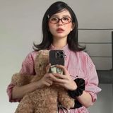  Kính Miu Miu Tortoise Eyeglasses 'Brown' 