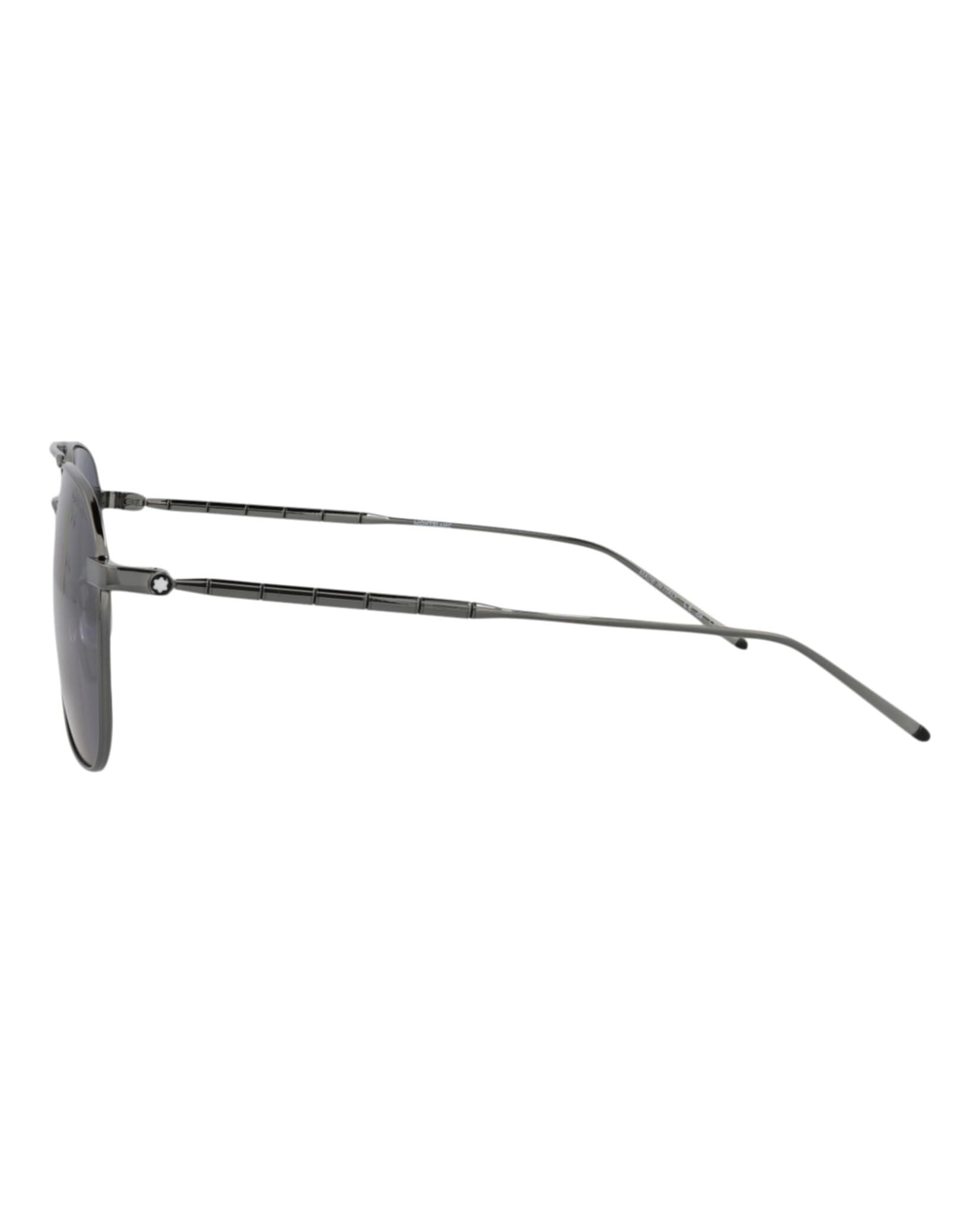 Kính MontBlanc Pilot Sunglasses 'Black' 