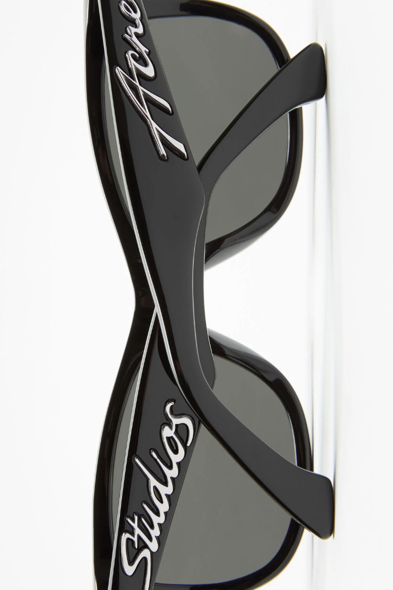  Kính Nữ Acne Square-frame sunglasses 'Black' 
