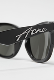  Kính Nữ Acne Square-frame sunglasses 'Black' 