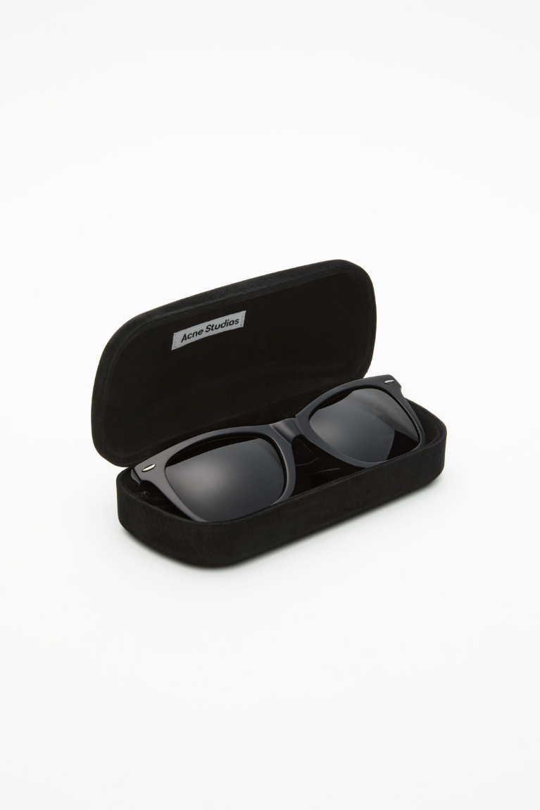  Kính Nữ Acne Square-frame sunglasses 'Black' 