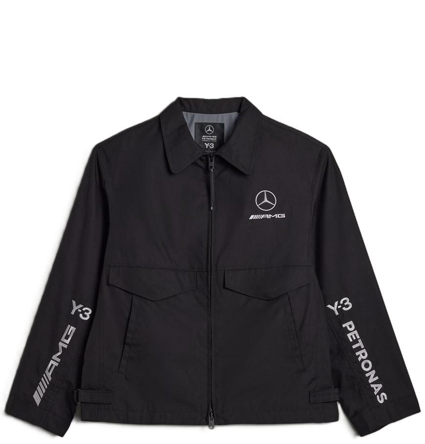  Áo Adidas Y-3 Mercedes Wolf Jacket AMG Petronas F1 ‘Black’ 