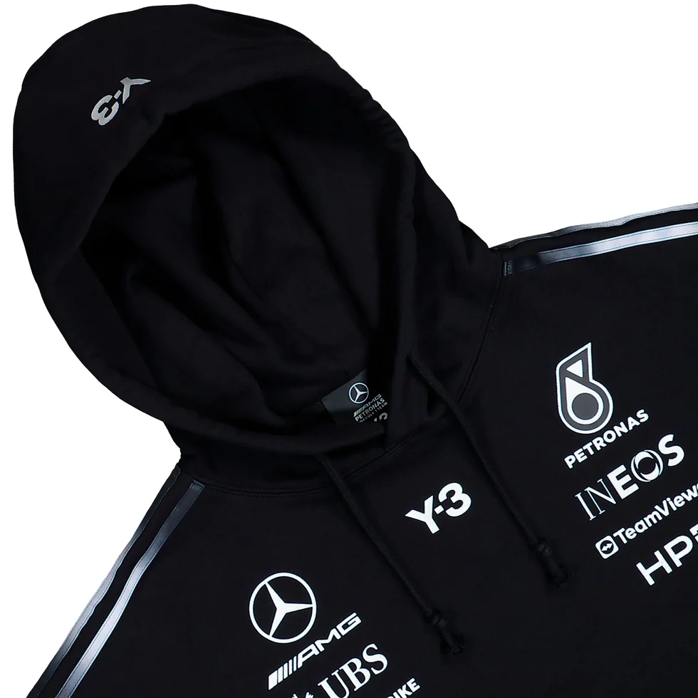  Áo Adidas Y-3 Mercedes-AMG Petronas F1 'Black’ 