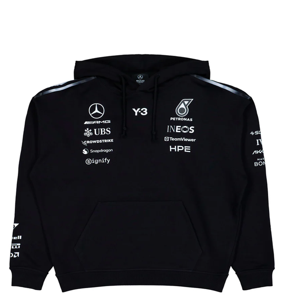  Áo Adidas Y-3 Mercedes-AMG Petronas F1 'Black’ 