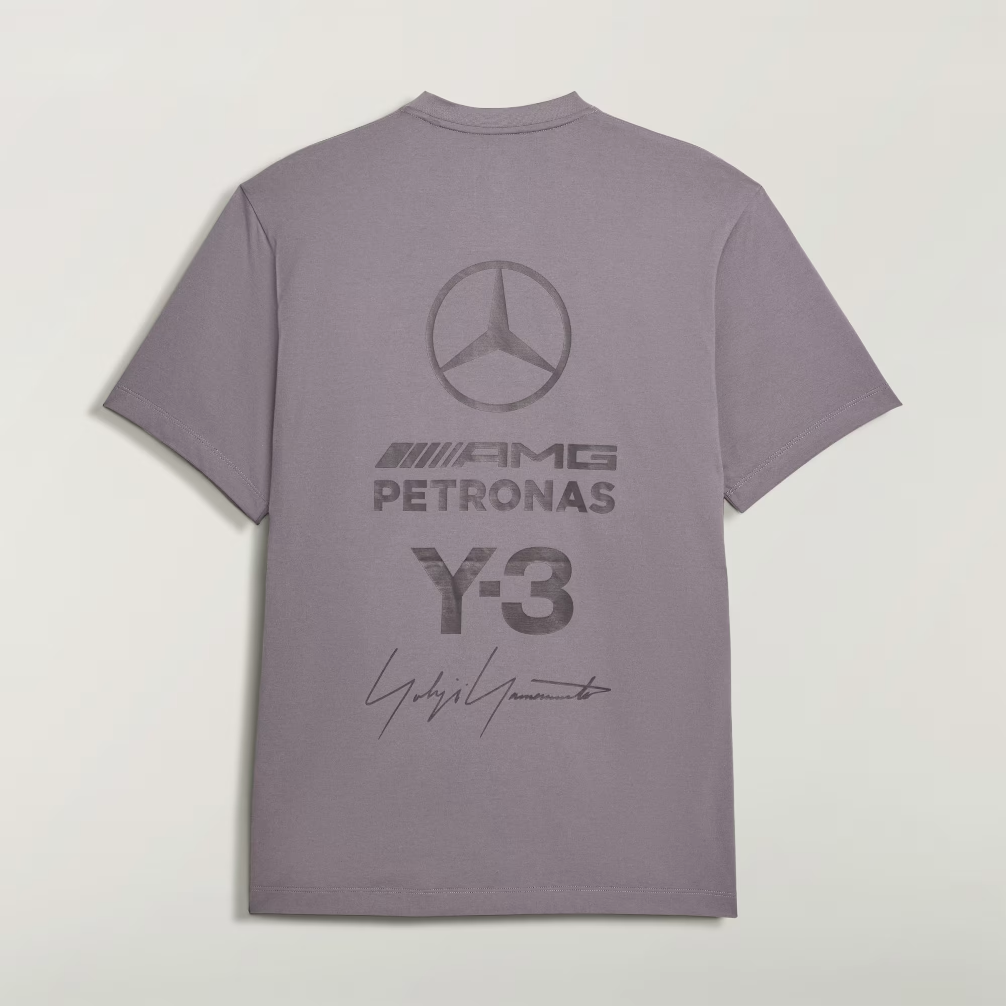  Áo Adidas Y-3 Mercedes Logo Stack Short Sleeve ‘Granite’ 