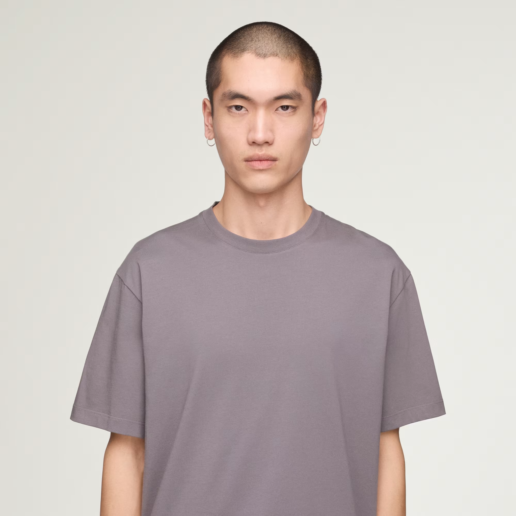  Áo Adidas Y-3 Mercedes Logo Stack Short Sleeve ‘Granite’ 