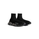  Giày Nam Balenciaga Speed 2.0 Recycled Knit Trainers 'Black' 