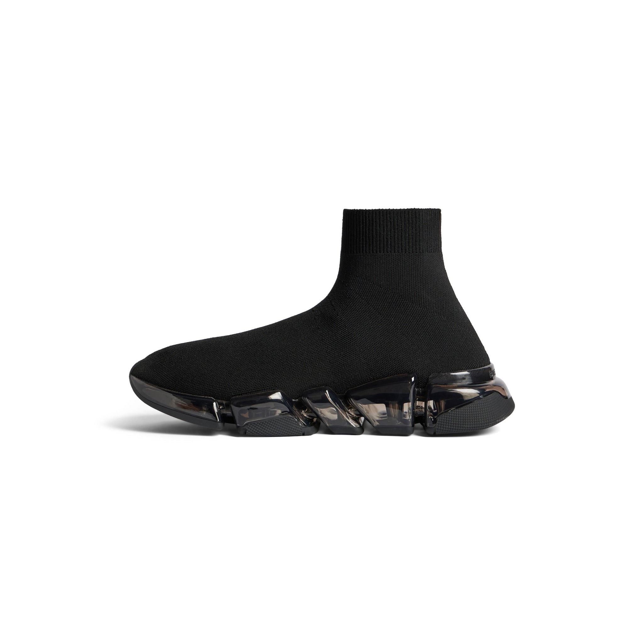  Giày Nam Balenciaga Speed 2.0 Recycled Knit Trainers 'Black' 