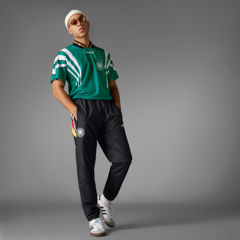  Áo Adidas Germany 1996 Away Jersey 'Big Sur' 