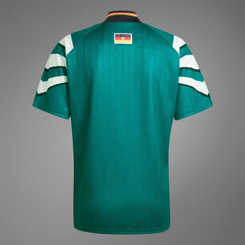  Áo Adidas Germany 1996 Away Jersey 'Big Sur' 