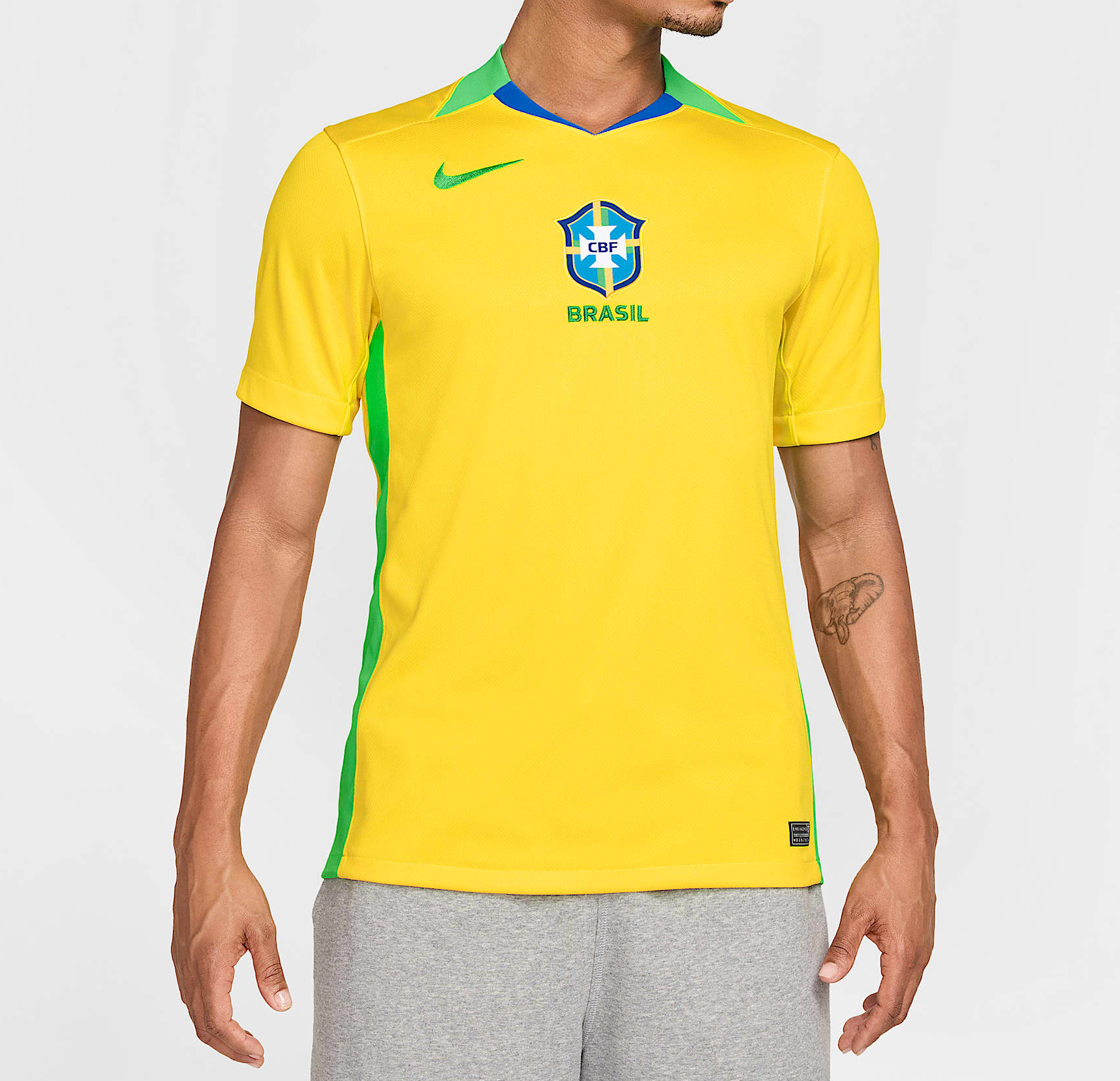  Áo Nike Brazil 2025 Home Jersey 'Yellow' 