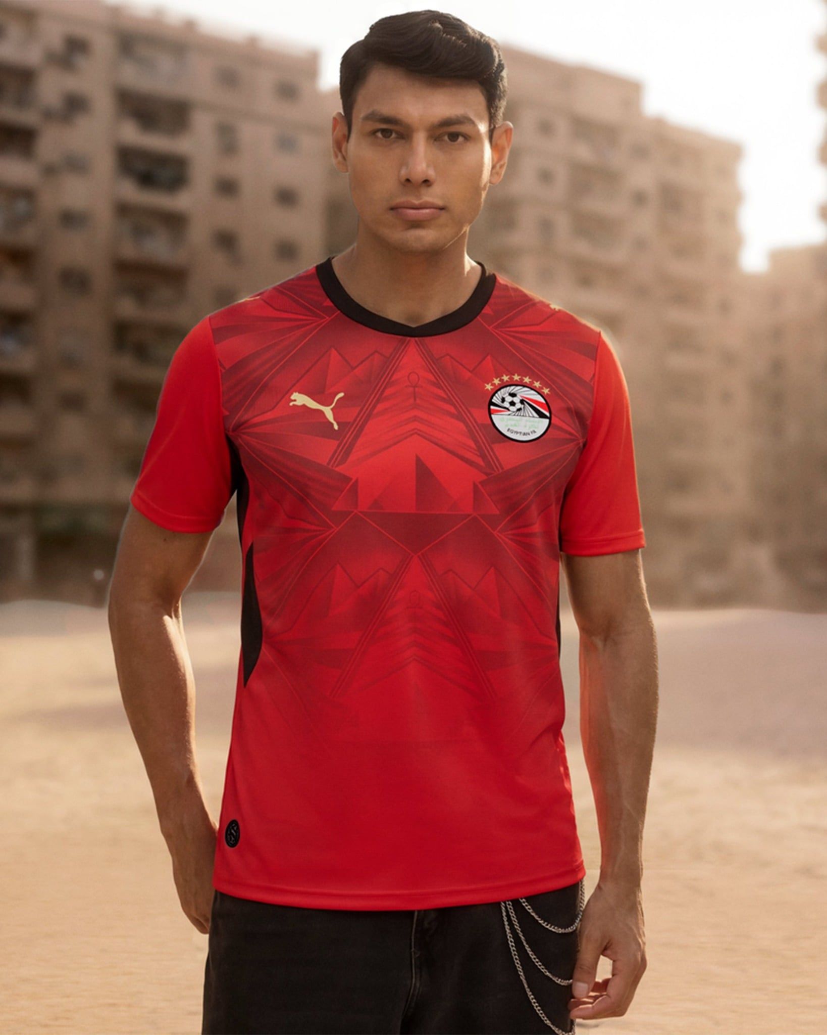  Áo Puma Egypt Football 2026 Home Jersey 