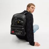  Balo Coach Charter Backpack 'Sketch Print' 