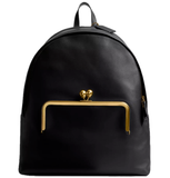  Balo Coach Kisslock Frame Backpack 'Black' 