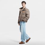  Dép Nam Louis Vuitton LV Easy Mules 'Cognac' 