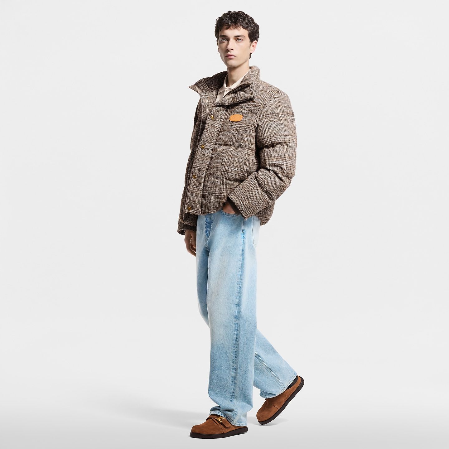  Dép Nam Louis Vuitton LV Easy Mules 'Cognac' 