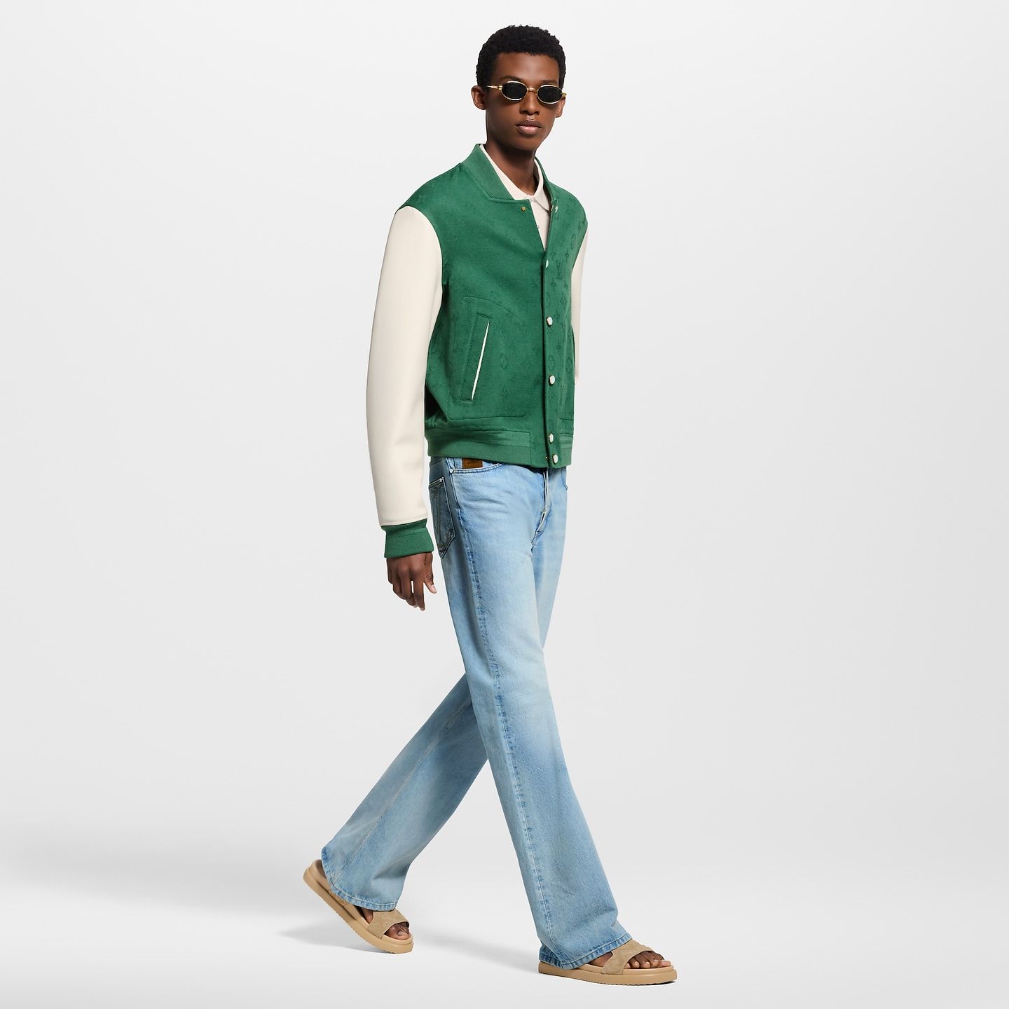  Dép Nam Louis Vuitton LV Oasis Mules 'Beige' 