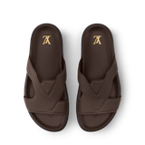  Dép Nam Louis Vuitton LV Oasis Mules 'Brown' 