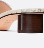  Dép Nữ Dior Dway Heeled Slide 'Nude' 