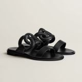  Dép Nữ Hermes Lagune Sandal 'Noir' 