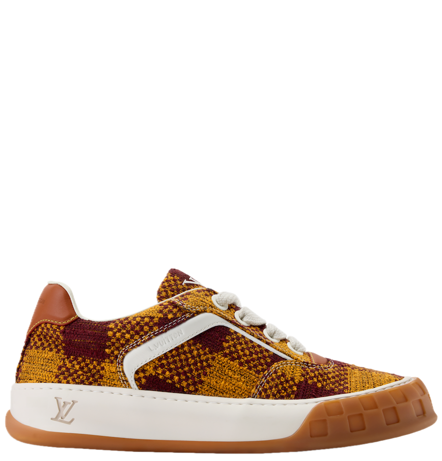  Giày Louis Vuitton LV Tilted Trainers 'Yellow' 