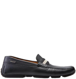  Giày Nam Bally Pearce Leather Moccasin 'Black' 
