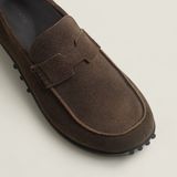  Giày Nam Hermes Lazy Loafer 'Écorce' 