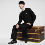  Giày Nam Louis Vuitton Major Loafers 'Black' 