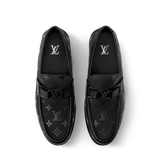  Giày Nam Louis Vuitton Major Loafers 'Black' 