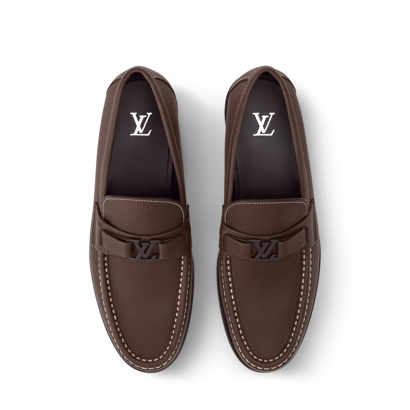  Giày Nam Louis Vuitton Major Loafers 'Brown' 