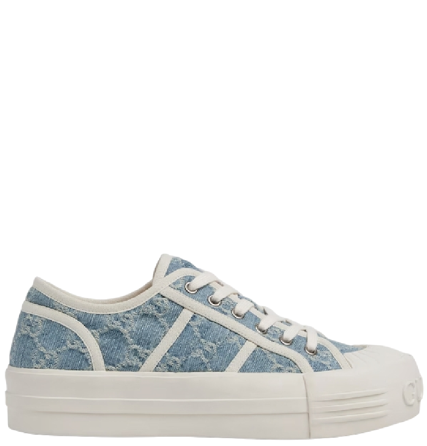  Giày Nữ Gucci Chunky Sneaker 'Blue' 