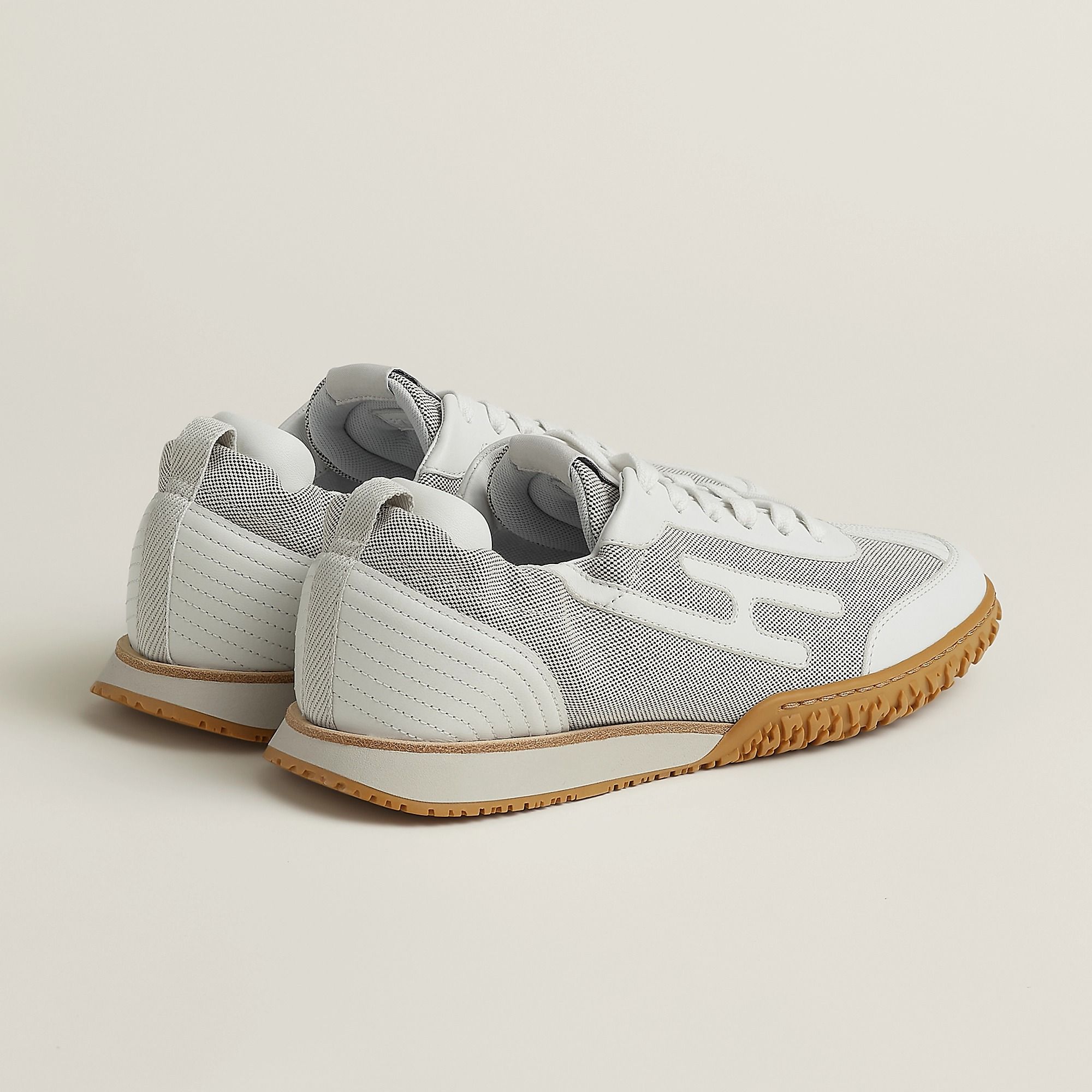  Giày Nữ Hermes Jet Sneaker 'Prunoir' 