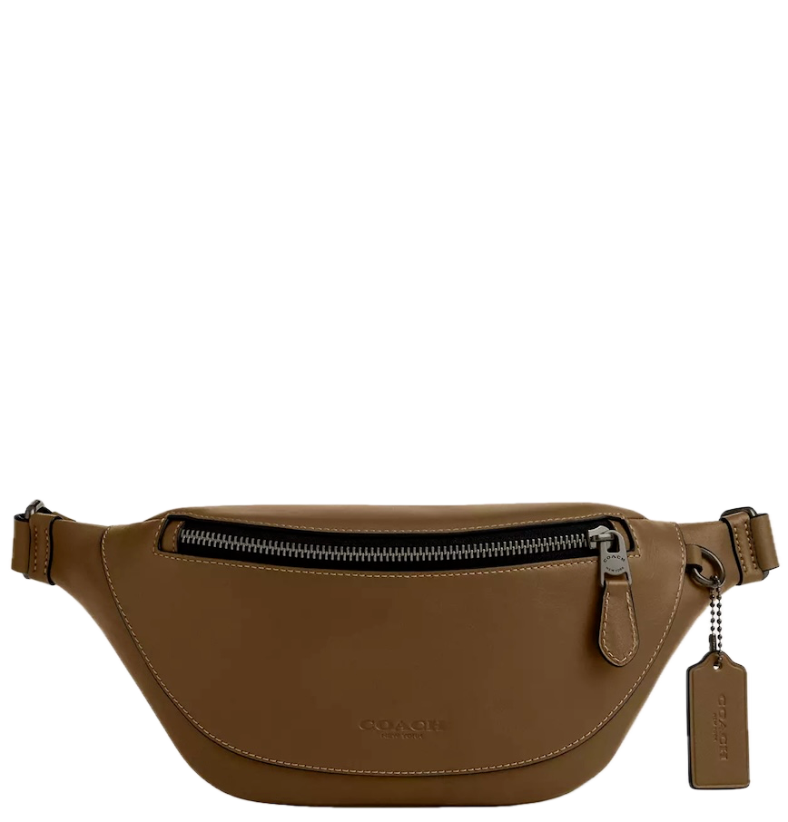  Túi Coach Warren Mini Belt Bag 'Gunmetal' 