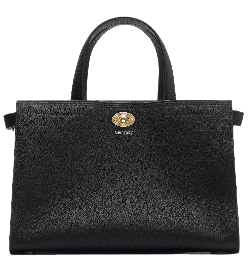  Túi Nữ Burberry Small Cotswolds Tote 'Black' 