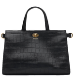  Túi Nữ Burberry Small Cotswolds Tote 'Black' 