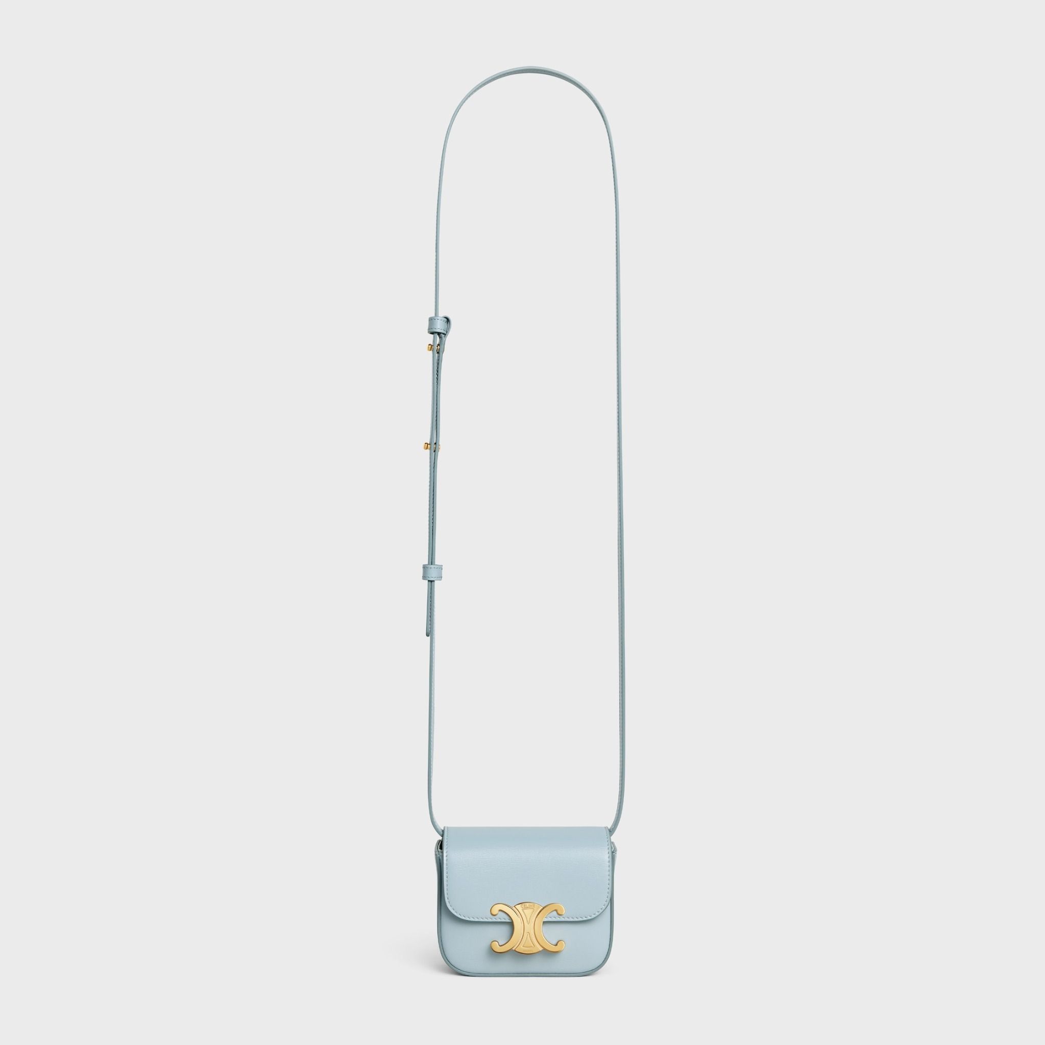  Túi Nữ Celine Mini Claude 'Ice Blue' 