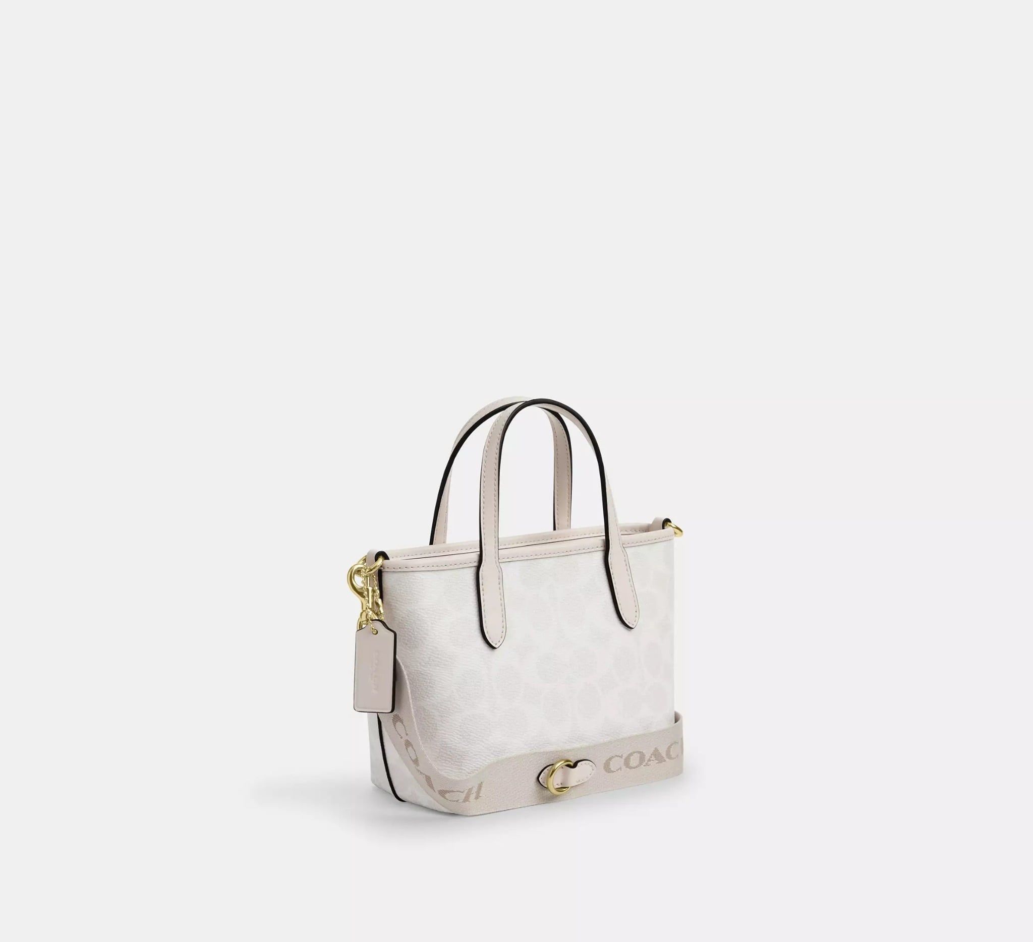  Túi Nữ Coach City Mini Tote Bag 'Chalk' 