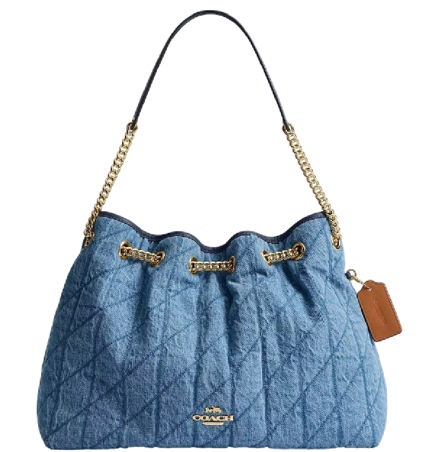  Túi Nữ Coach Evelyn Shoulder Bag 'Indigo' 