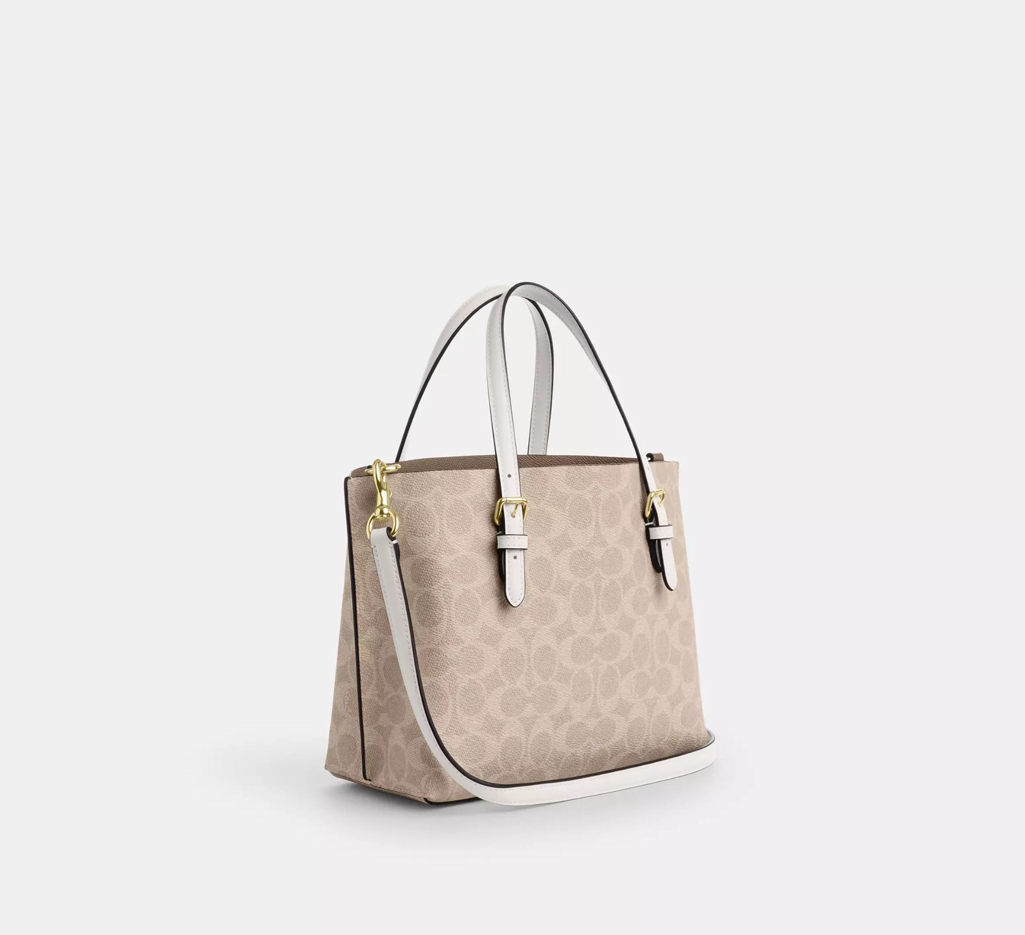  Túi Nữ Coach Mollie Tote Bag 25 'Chalk' 